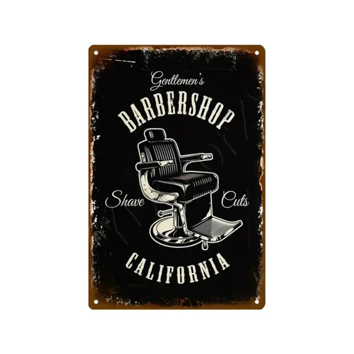 Barber Vintage Metal #34 My Store