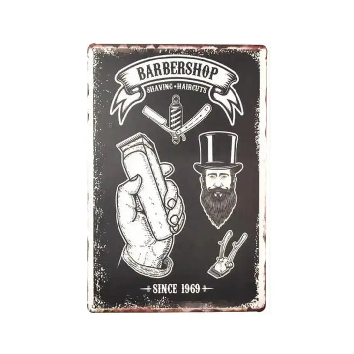 Barber Vintage Metal #43 My Store