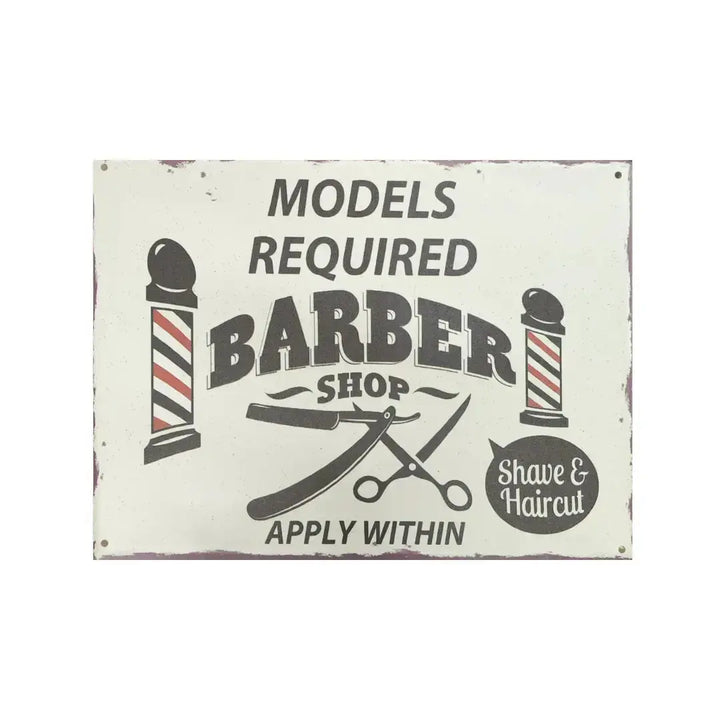 Barber Vintage Metal #59 My Store