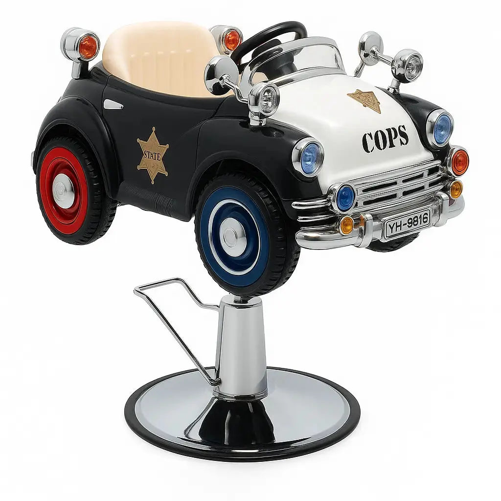 Barnstol för frisörsalonger med polisdesign My Store