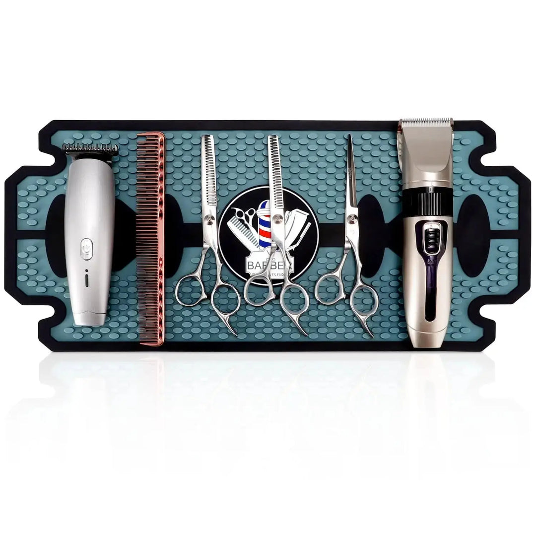Barbershop Verktygsunderlägg – Rakhyveldesign BarberCity