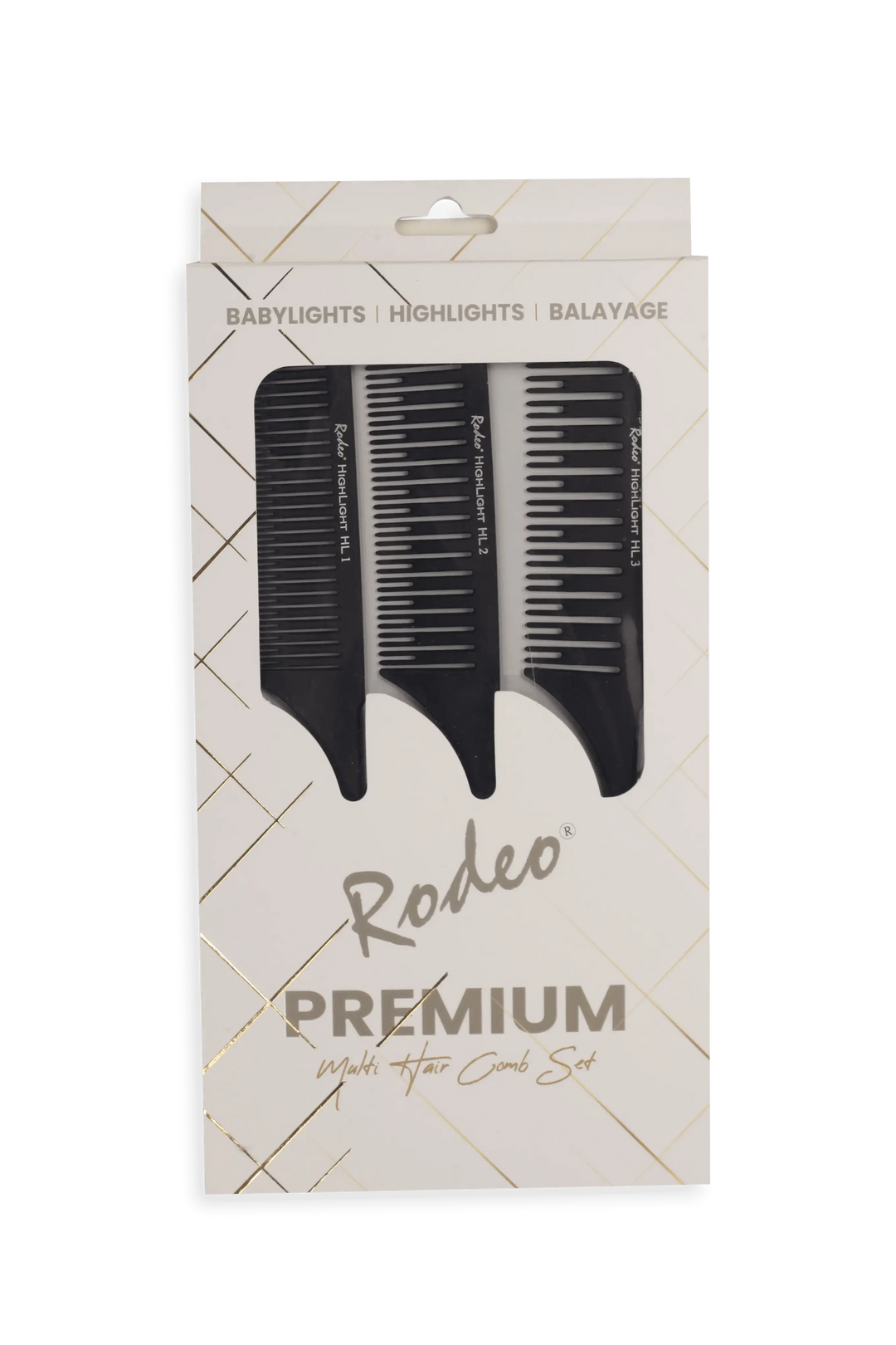 Rodeo Professional Premium Multi Hair Comb Set Rodeo Professional
