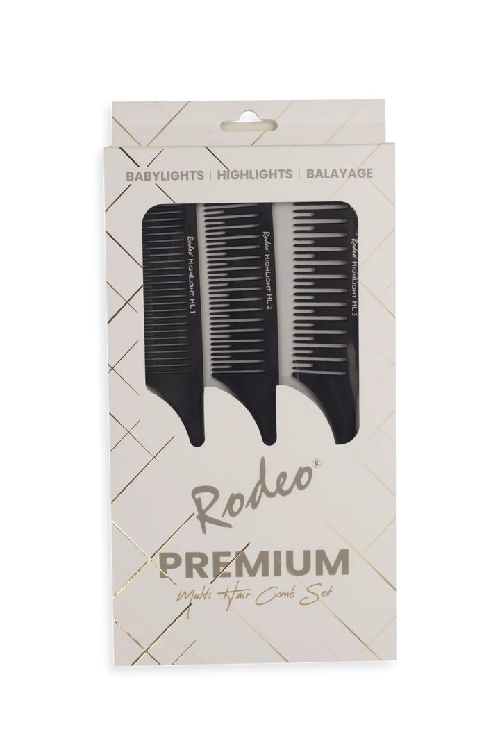 Rodeo Professional Premium Multi Hair Comb Set Rodeo Professional