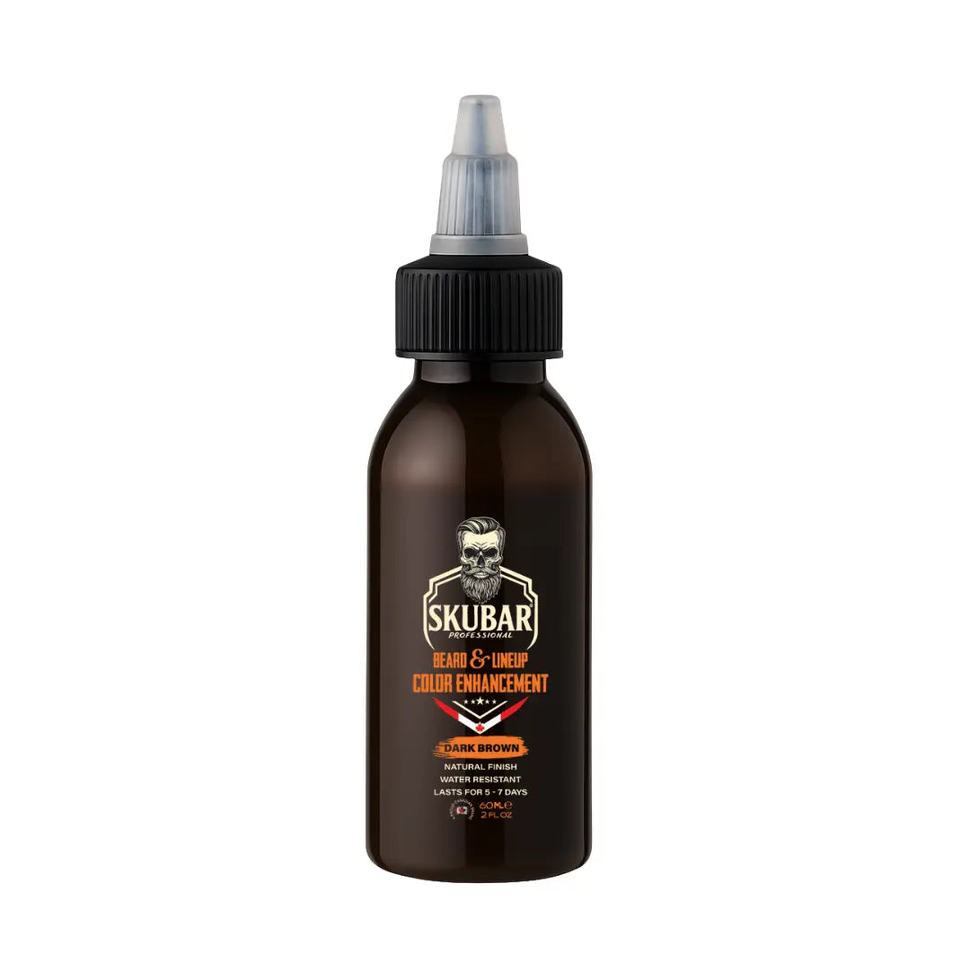SKUBAR Beard & Lineup Color Enhancement – Dark Brown SKUBAR