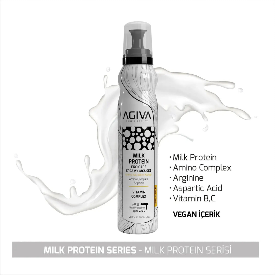 Milk Protein Pro Care Hair Mousse AGIVA