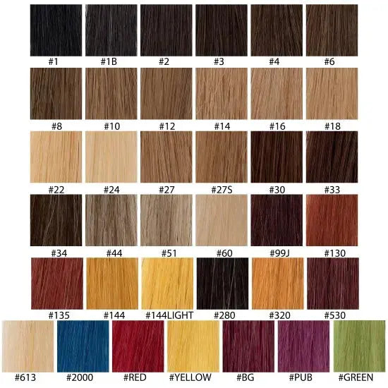 Tape-in Löshår Äkta Remy – Light Blonde 8.0 (Color #8) | 60 cm | Double Drawn Extensions