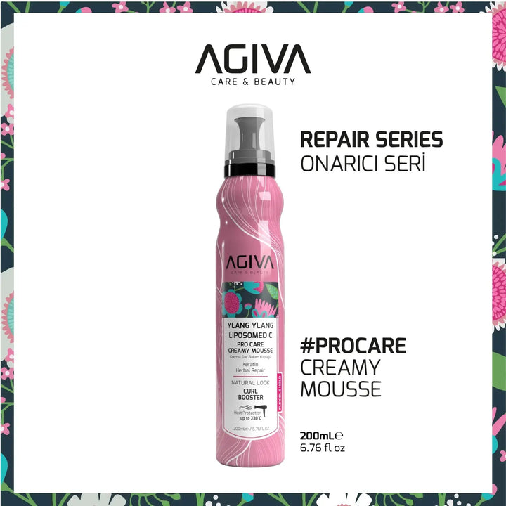 Ylang Ylang Lıpozom C Pro Care Hair Mousse AGIVA