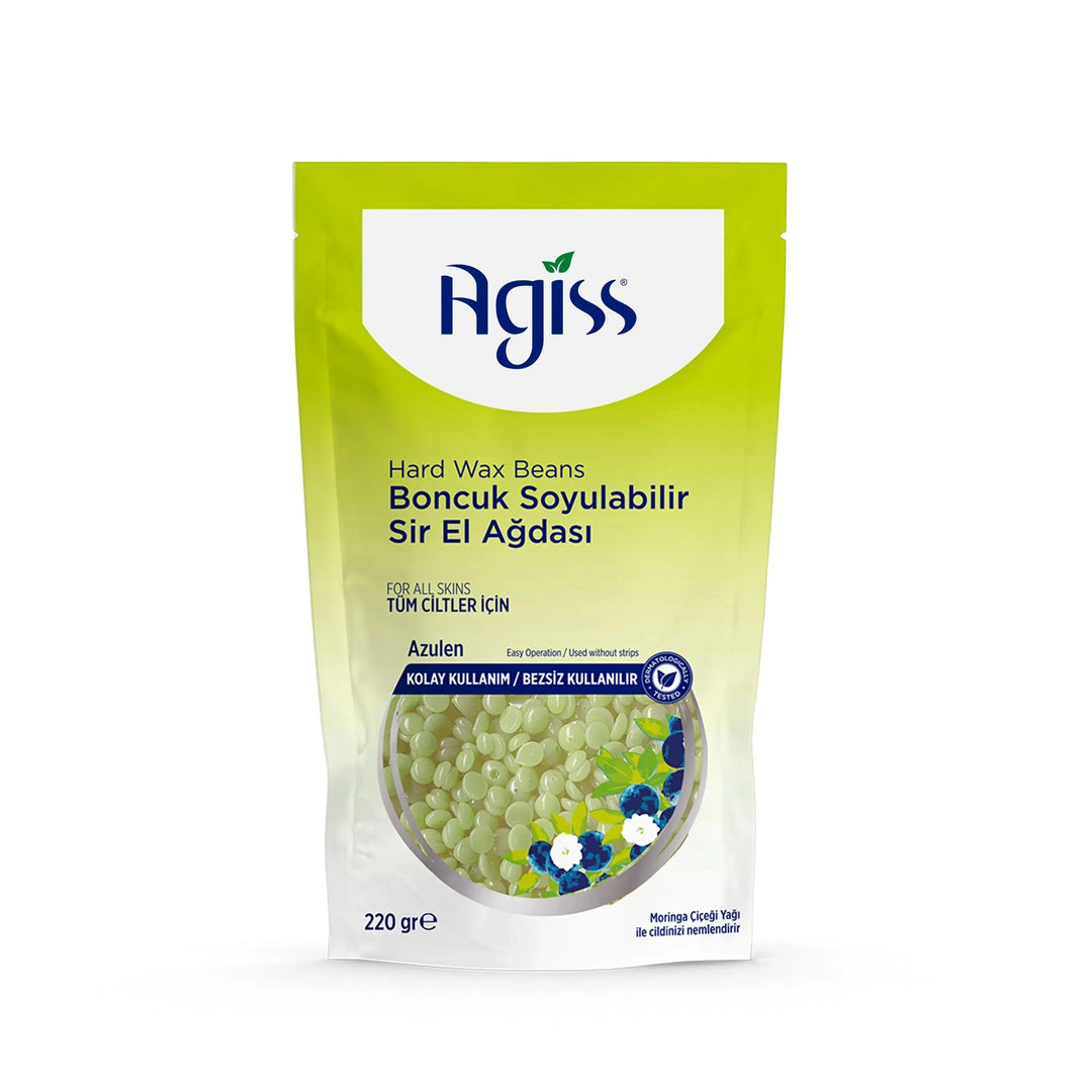 Agiss Boncuk Hårborttagningsvax – Pärlvax Azulen AGISS