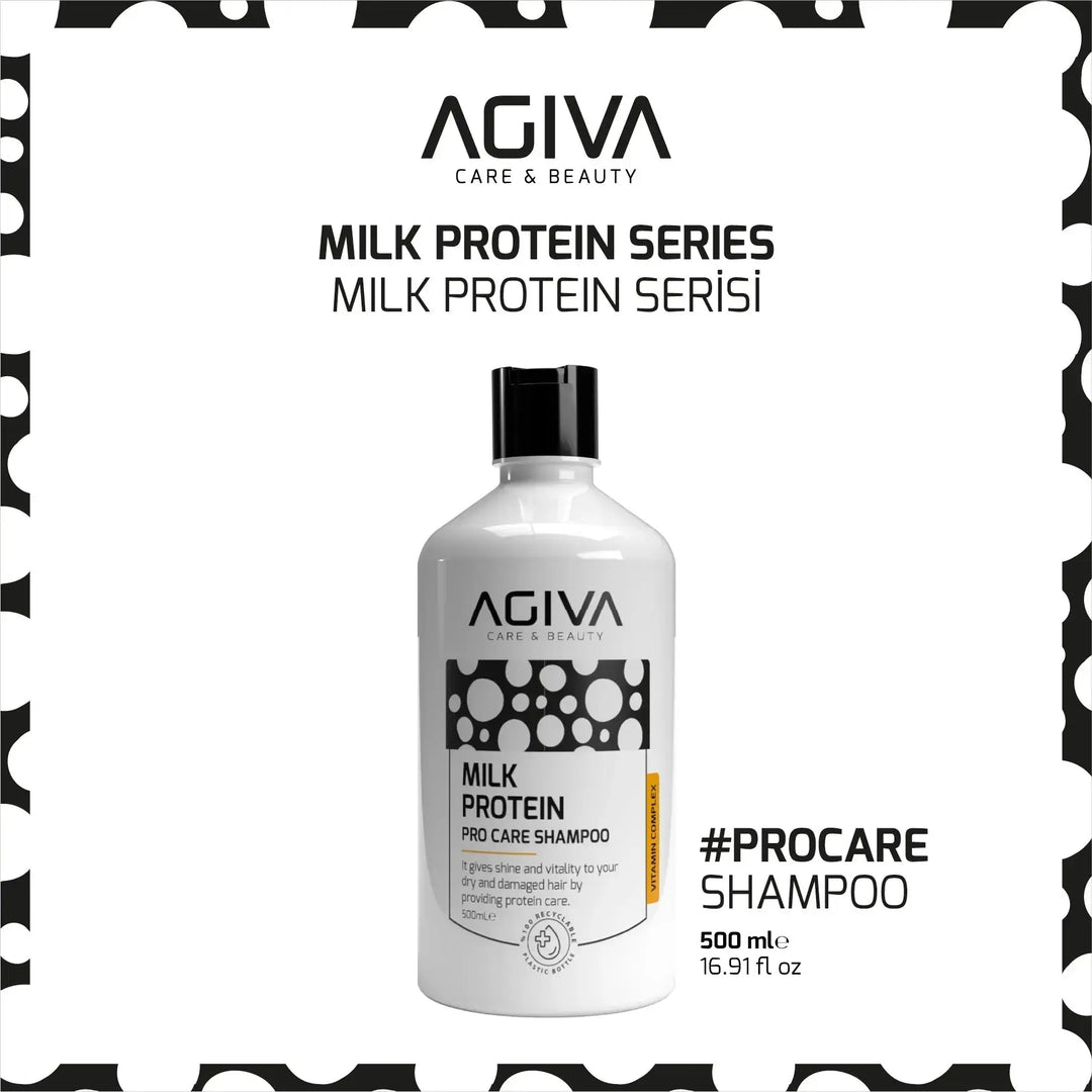 Milk Protein Pro Care Shampoo - 500 AGIVA