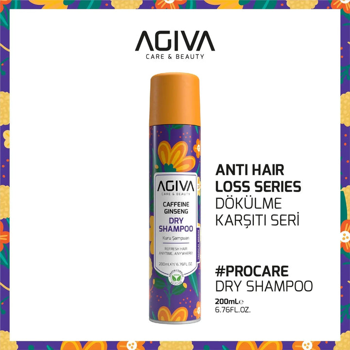 Caffeine Ginseng Pro Care Dry Shampoo AGIVA
