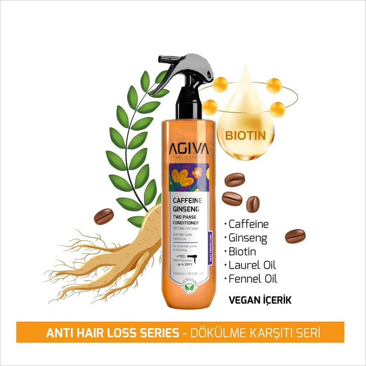 Caffeine Ginseng Pro Care Two Phase Conditioner AGIVA