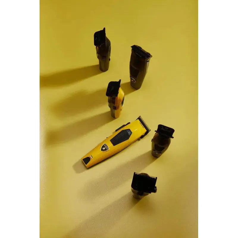 JRL Professional X Lamborghini Diamante Cordless Clipper and Trimmer Combo Yellow JRL