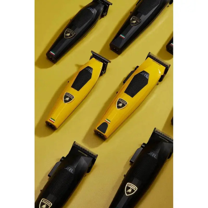 JRL Professional X Lamborghini Diamante Cordless Clipper and Trimmer Combo Yellow JRL