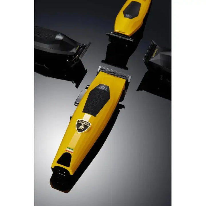 JRL Professional X Lamborghini Diamante Cordless Clipper and Trimmer Combo Yellow JRL