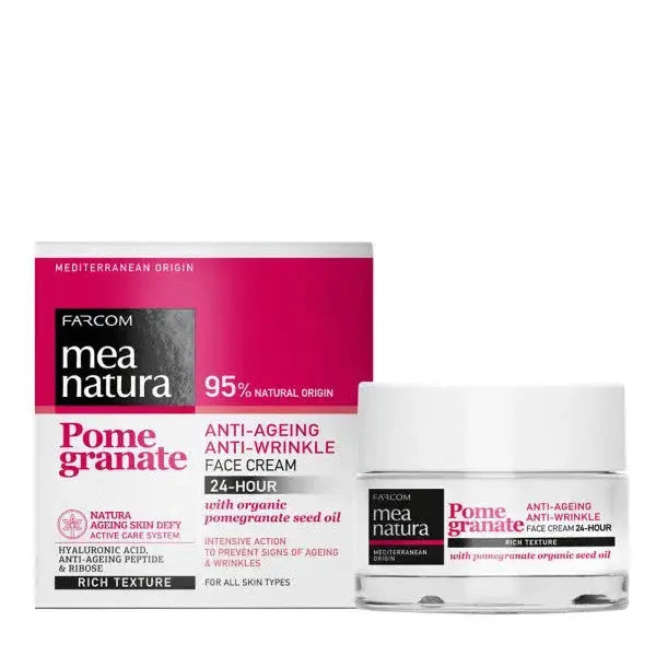 MEA NATURA POMEGRANATE 24H ANTI-AGEING DAY CREAM 50ML MEA NATURA