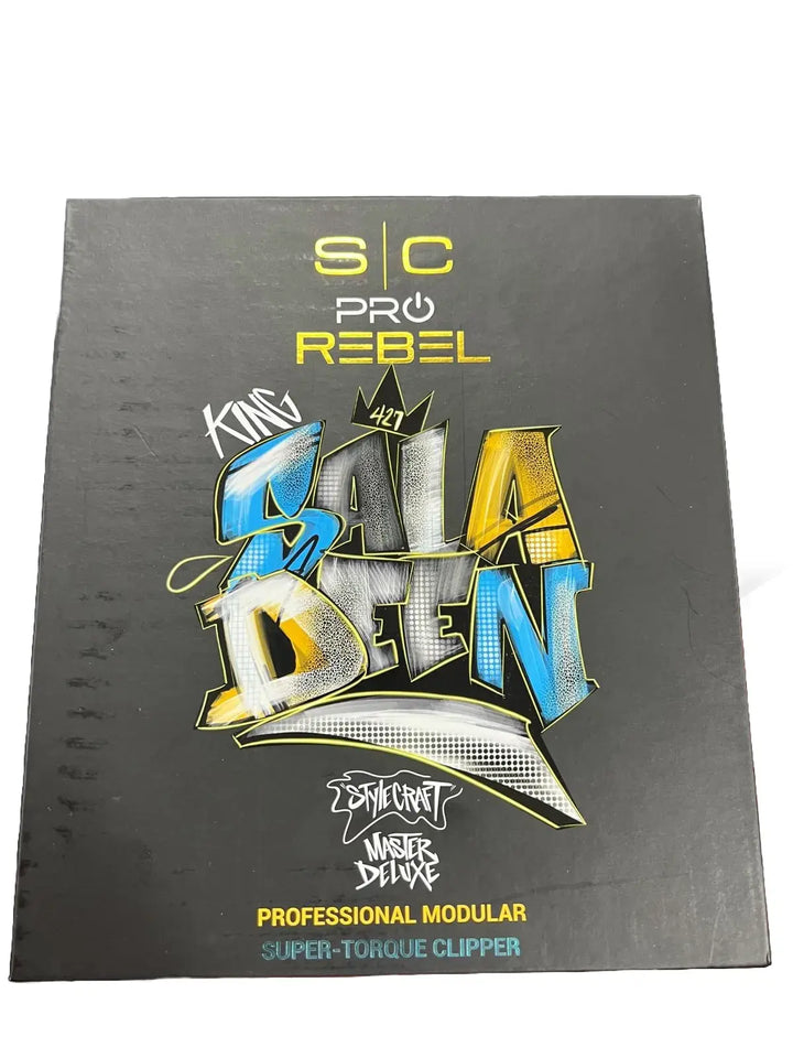StyleCraft Rebel Limited – Super-Torque Cordless Clipper (King SalaDeen Edition) Stylecraft