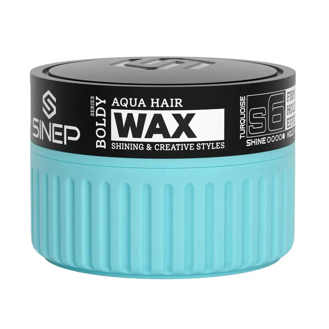 Sinep S6 Aqua Boldy Turquoise Hårvax – 150 ml SINEP