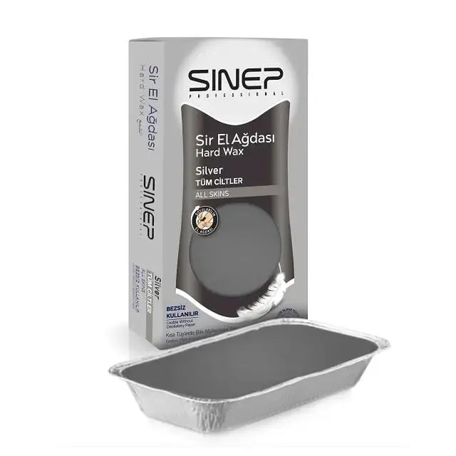 Sinep Professionell Hårdvax – Silver 400 g SINEP